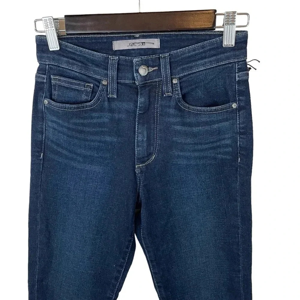 Joe's Jeans Haxby High  Rise Skinny Raw Hem Jeans